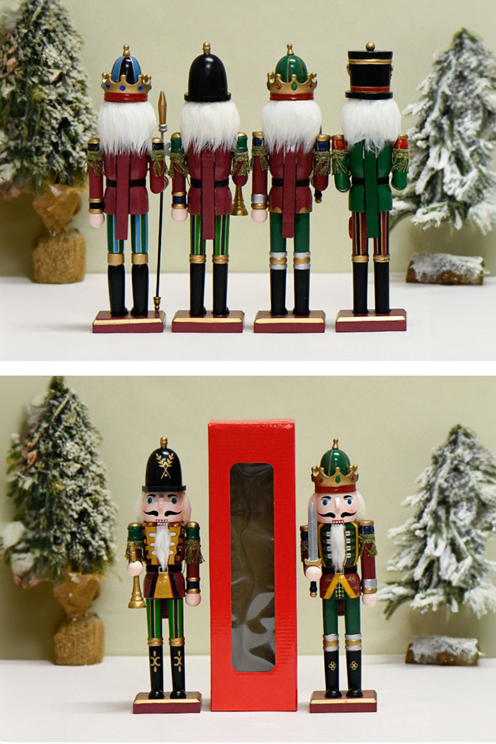 Blackish Green 1pcs Christmas Nutcracker Home Decoration