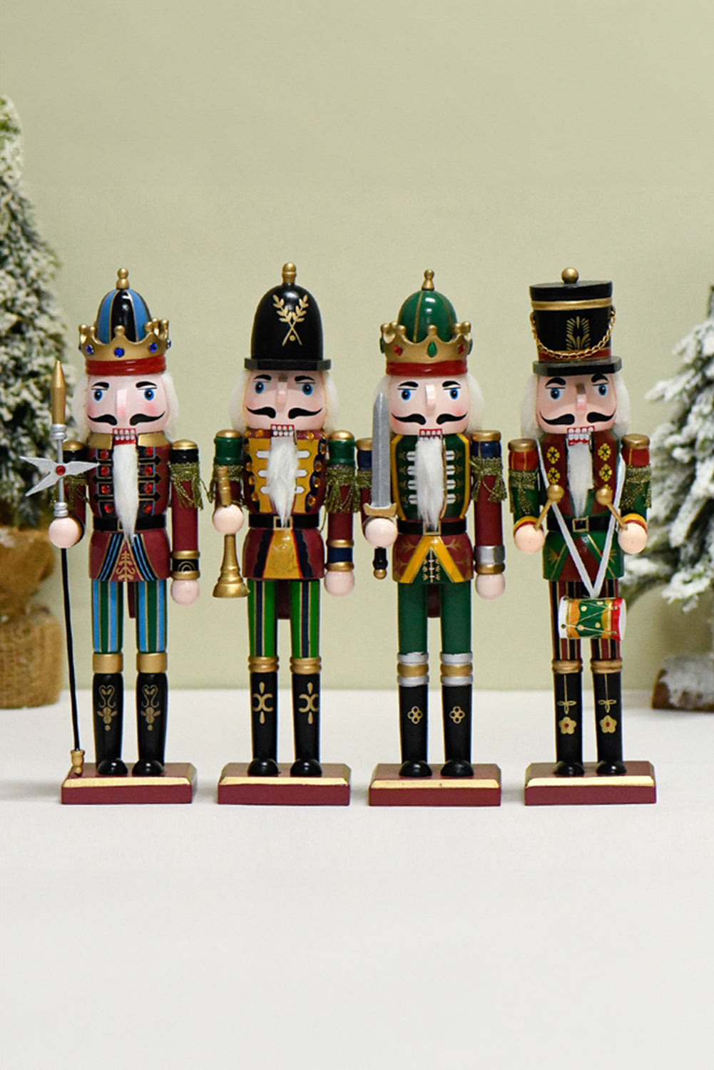 Blackish Green 1pcs Christmas Nutcracker Home Decoration