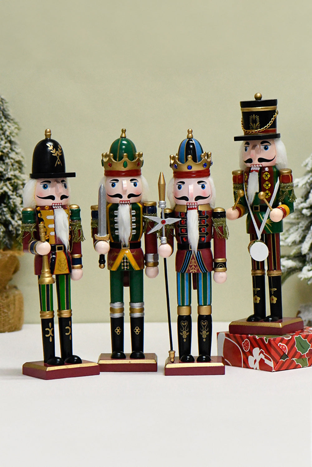 Blackish Green 1pcs Christmas Nutcracker Home Decoration