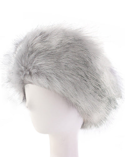 Faux Fur Fluffy Winter Warm Headband Earmuffs Hat