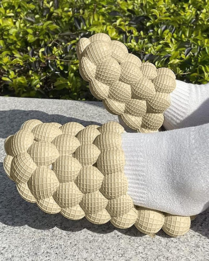 Bubble Pattern Slippers Without Labels