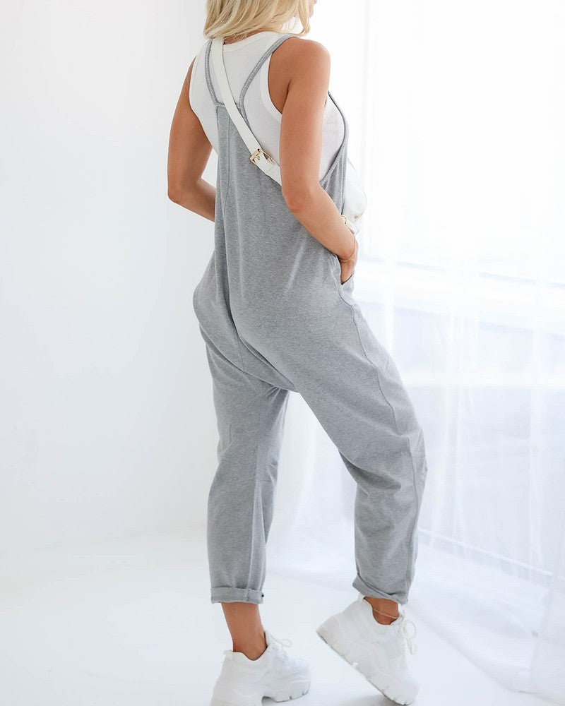 Pocket Design Casual Harlan Jumpsuit